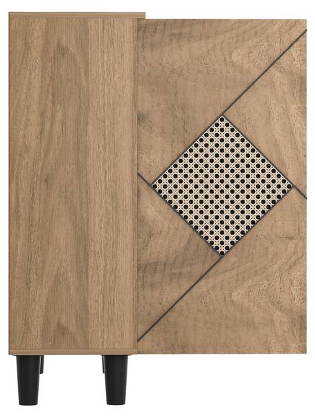 Schuhkommoden Caudicle Braun - Holzwerkstoff - 80 x 91 x 32 cm