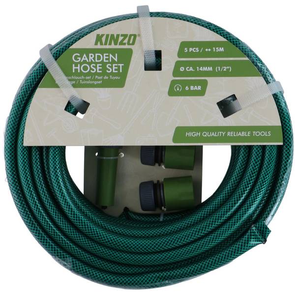 Gartenschlauch MEKITU5450030 Grün - Kunststoff - 29 x 8 x 30 cm