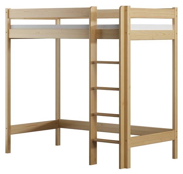 Hochbett HBL180N6 Holz - 87 x 167 cm
