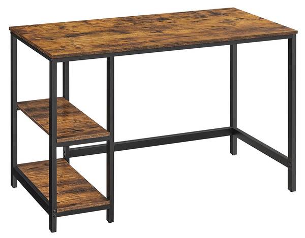 Bureau Yaoundé bruin - metaal - 120 x 75 x 60 cm
