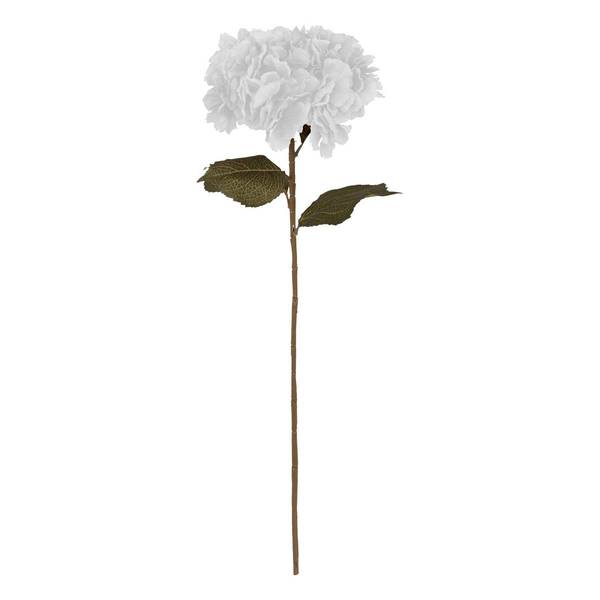 Künstlicher Blumenstiel HORTENSIA Weiß