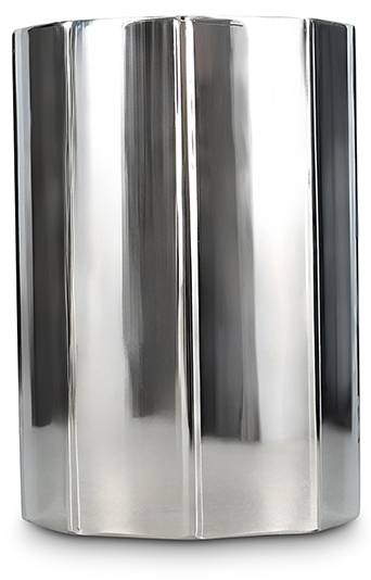 Weinkühler Nox Silber - Metall - 1 x 20 x 13 cm
