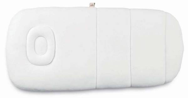Babymatratze Simply Weiß - Textil - 110 x 3 x 80 cm