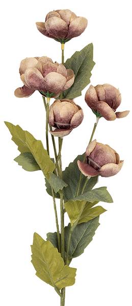 Kunstblume 90995 Violett - Kunststoff - 10 x 63 x 10 cm
