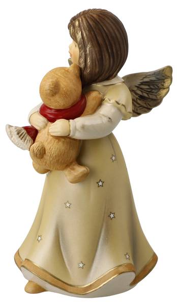 Engel Tanz mit mir Beige - Porzellan - 9 x 16 x 7 cm