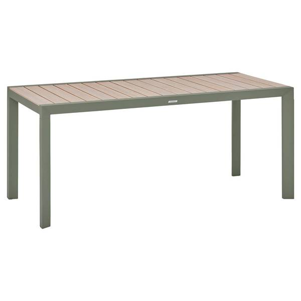 Gartentisch EVASION Beige - Metall - 80 x 75 x 169 cm
