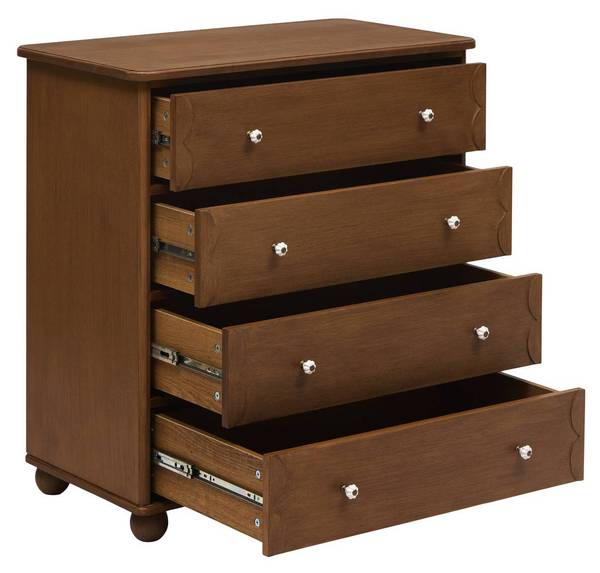Kommode MONA Braun - Massivholz - 80 x 85 x 45 cm