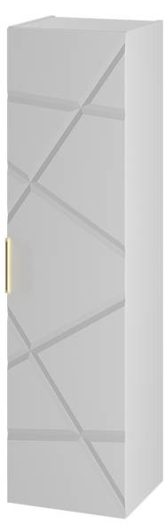 Badmöbel Aurora 2er-Set Weiß - Melamin - 61 x 53 x 47 cm