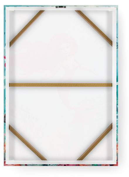 Leinwandbild Meerjungfrau Baumwollstoff - 50 x 70 x 0 cm