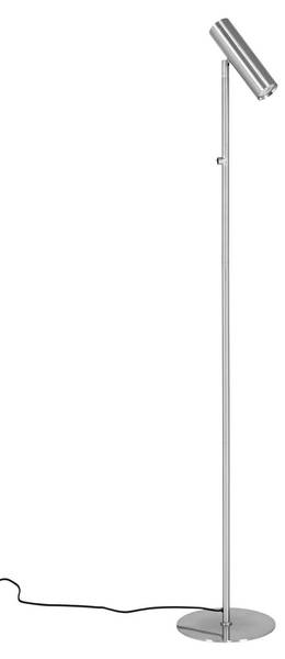 Stehlampe Paris Silber - Stahl - 25 x 150 x 25 cm