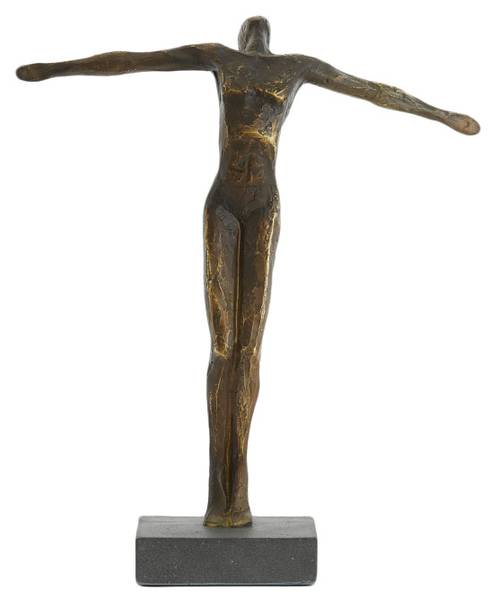 Ornament JIP Braun - Kunststoff - 9 x 36 x 30 cm