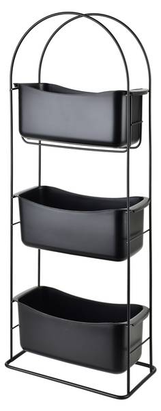 Badezimmerregal DEA Schwarz