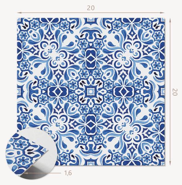 Vinylfliese FlorKlassik 20er-Set 20 x 20 cm