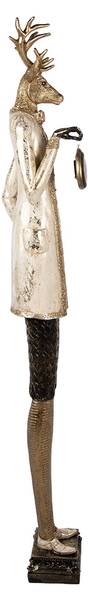 Hirsch Xmas&Gianni Beige - Kunststoff - 21 x 160 x 27 cm