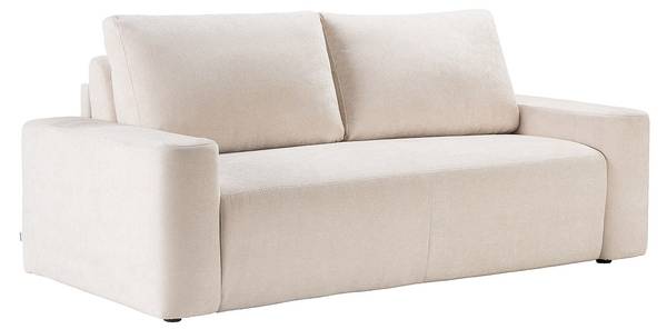 Schlafsofa DAVISO Beige - Textil - 103 x 92 x 230 cm