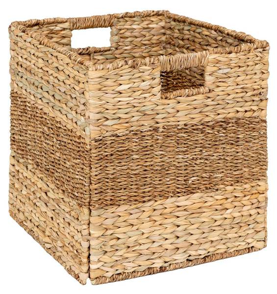 Korb NINON Beige - Metall - 38 x 38 x 38 cm