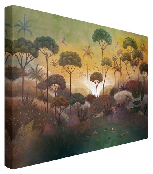 Akustikbild Tropen 70 x 50 cm