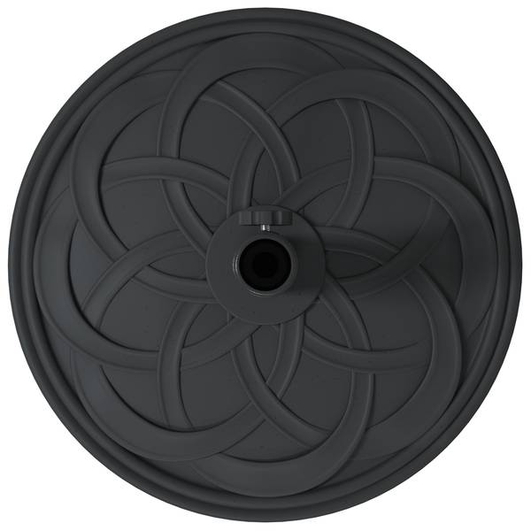 Base de parasol 42002566 Noir - Acier - 45 x 39 x 45 cm