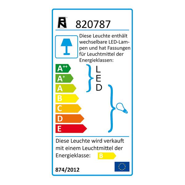LED-Deckenleuchte Night Sky Stahl - Silber