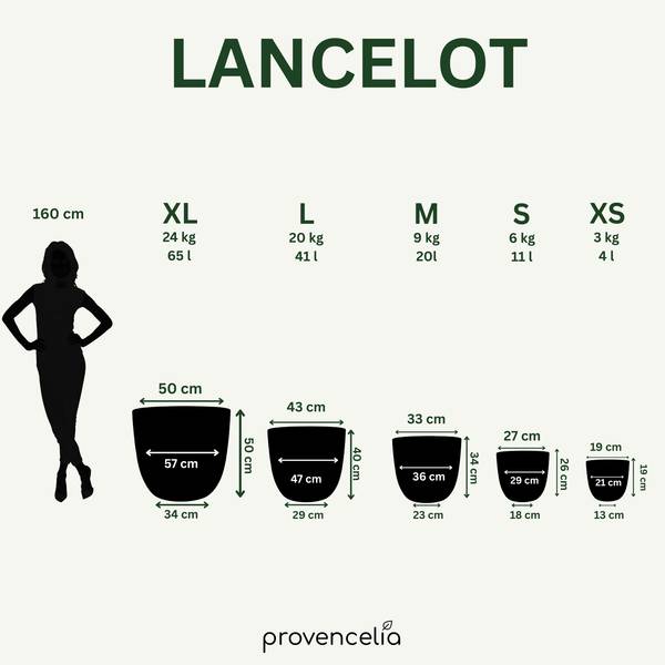 Blumentopf Lancelot 47 x 41 x 47 cm