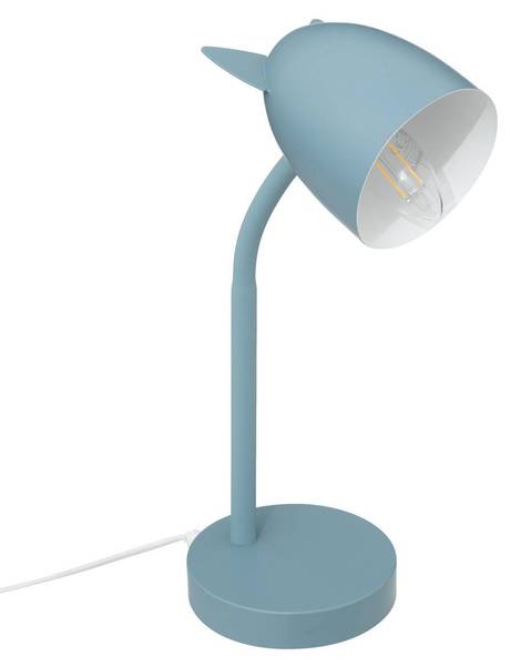 Kinderlampe EARS Blau - Metall - 12 x 31 x 18 cm