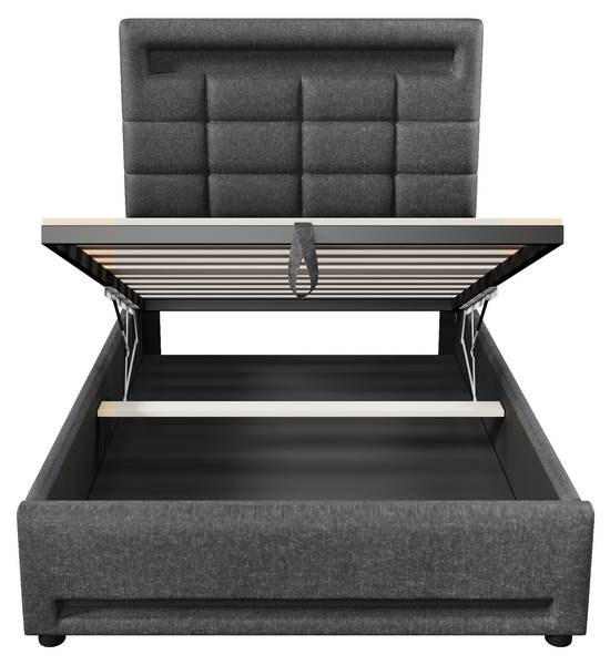 Polsterbett LEINGLOW Ⅰ Grau