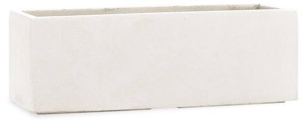 Fensterbank Pflanzkübel TUB Beige - Fiberglas - 50 x 17 x 17 cm