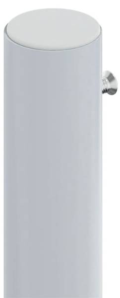 Seitenmarkise 3016426-5 Blau - Polyester - Aluminium - Stahl - 600 x 200 x 1 cm