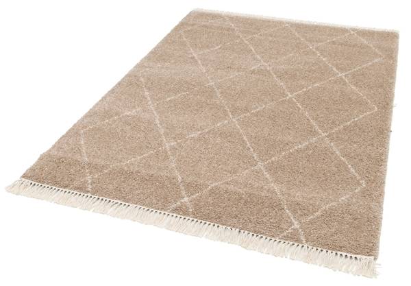 Teppich NILE Braun - Textil - 160 x 230 x 160 cm