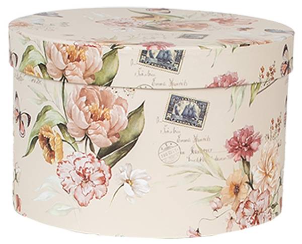 Aufbewahrungsbox Lorena 3er Set Beige - Papier - 24 x 16 x 24 cm