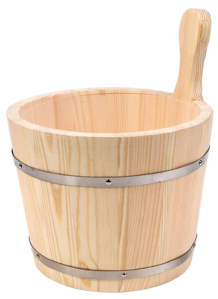 Saunazubehör SAVA Braun - Holz teilmassiv - 1 x 1 x 1 cm