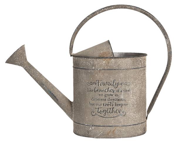 Dekoration Gießkanne Elise DAY Grau - Metall - 18 x 39 x 47 cm