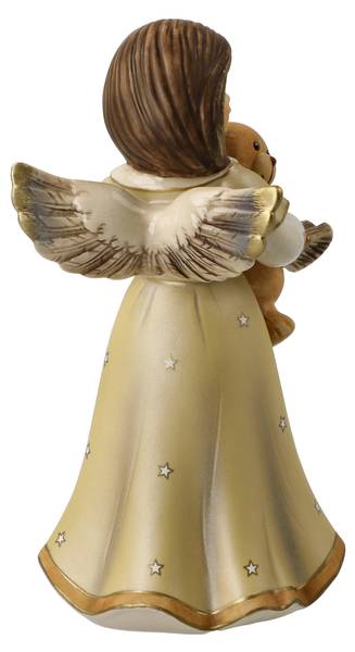 Engel Tanz mit mir Beige - Porzellan - 9 x 16 x 7 cm