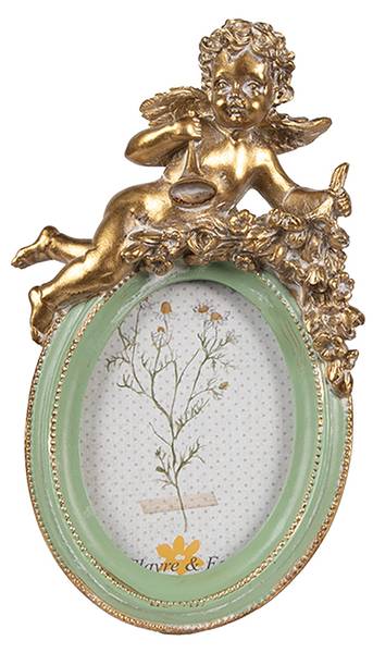 Bilderrahmen Azan&Chic Grün - Kunststoff - 3 x 16 x 10 cm