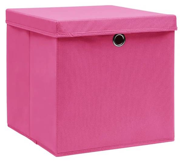 Opbergbox 3004572-4 set van 10 roze
