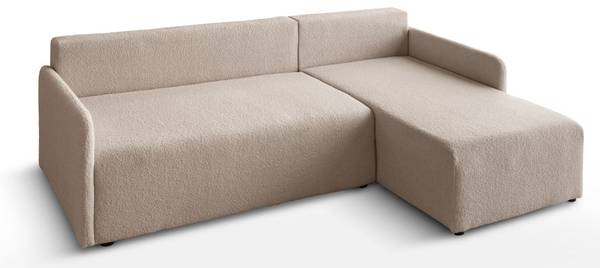 Hoekbank CUDDLE zandbruin