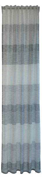 Vorhang grau anthrazit streifen Grau - Textil - 140 x 245 x 140 cm