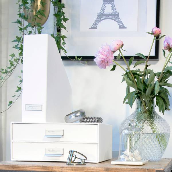 Stehsammler Büroablage VIKTORIA Weiß