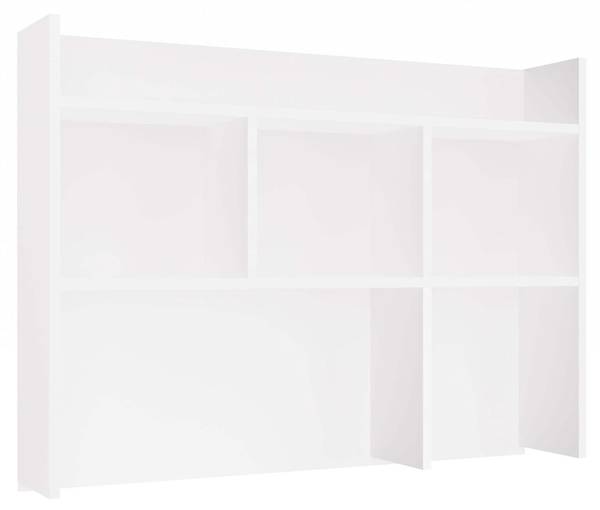 Schreibtischregal FOMA Weiß - Holzwerkstoff - 96 x 70 x 18 cm