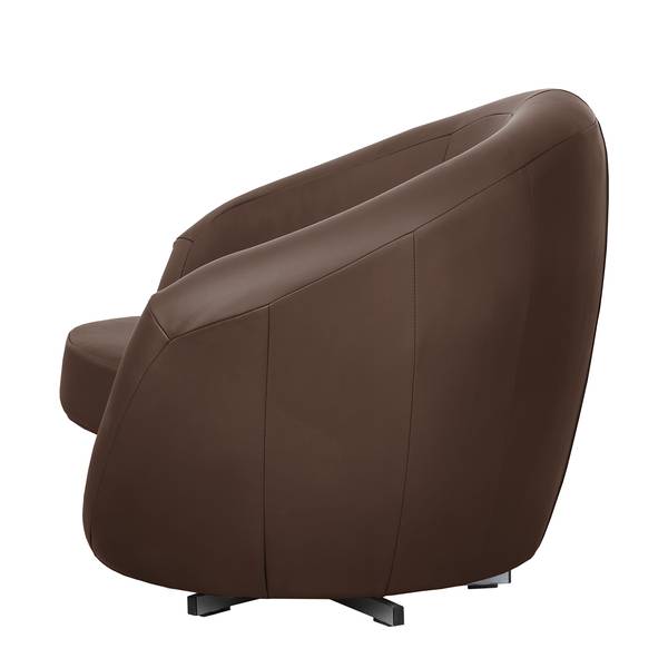 Draaifauteuil Marvin kunstleer - kunstleer Koda: espresso