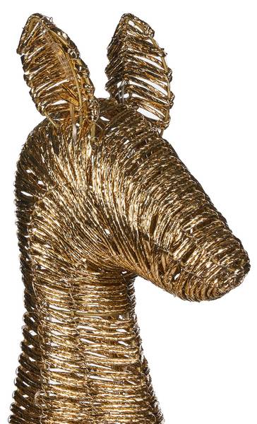 Décoration LED AKUREYRI Doré - Métal - 54 x 110 x 25 cm