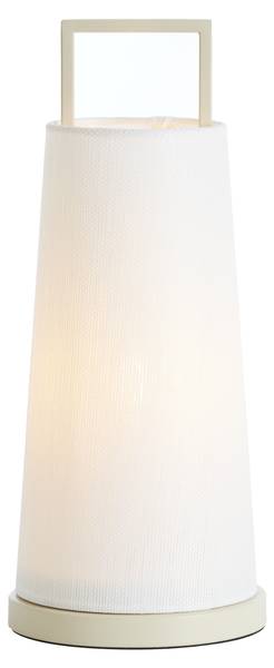 Tischleuchte FYON Braun - Textil - 16 x 38 x 16 cm