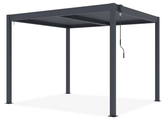 Bioklimatische Pergola PIANA Aluminium 304 x 259 cm