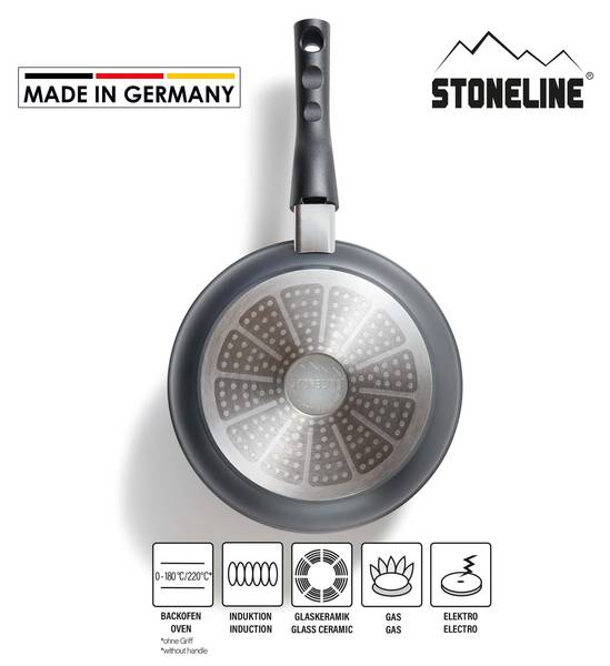 Bratpfanne Lavaca Aluminium - Anthrazit - ø 24