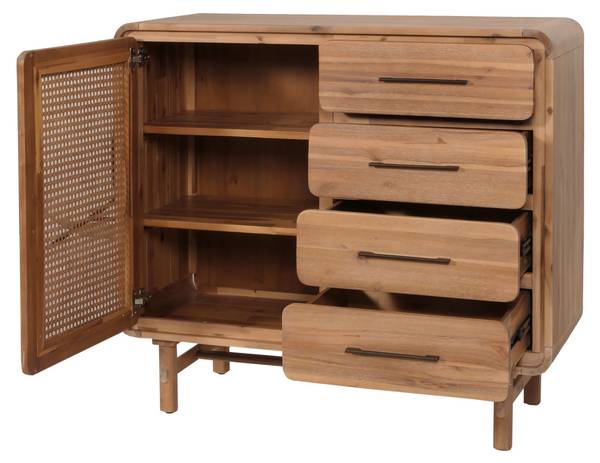 Commode M47 Marron - Acacia - 109 x 101 x 45 cm