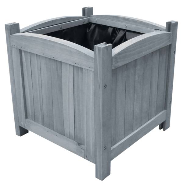 Pflanzkasten RIOS 2er Set Grau