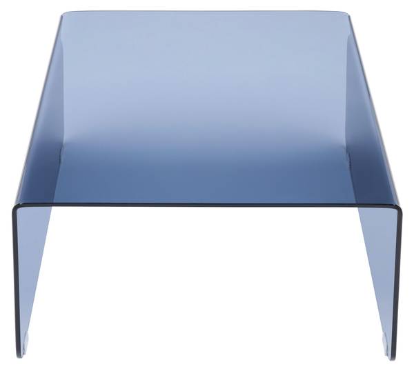 Couchtisch WING Grau - Glas - 70 x 40 x 70 cm