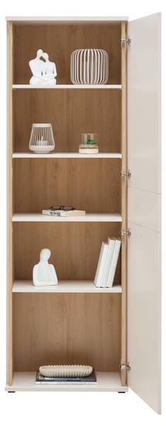 Mehrzweckschrank ANTONIO Beige - Braun - Holzwerkstoff - 61 x 190 x 38 cm