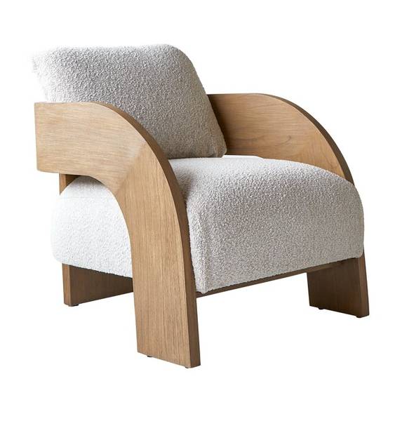 Sessel Boti Beige - Mindi - 72 x 64 x 81 cm