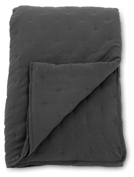 Tagesdecke Sally 3 Anthrazit